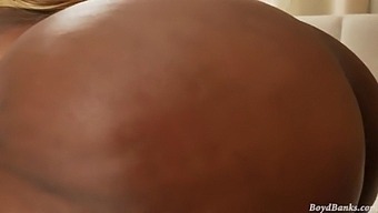 Curvy Vixen Enjoys Massive Black Shaft