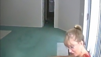 Cum Blast City: Naughty Mature Lady Gets A Hand Job