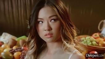 Mona And Her Team Deliver An Intense Reverse Gangbang With Deepthroating And Facial Submission