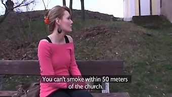 Meggie, A Public Agent, Engages In Sex-For-Cash Behind A Church