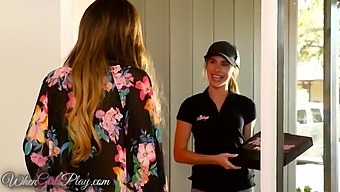 Mature And Teen Lesbian Sex In "Mom Knows Best" Video
