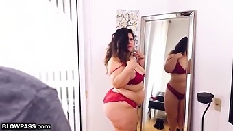 Karla Lane, Bbw Stepmom, Gives Deepthroat Blowjob And Face Fuck