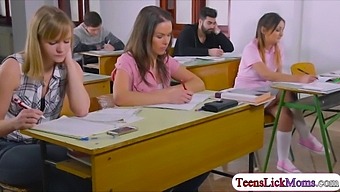 Anina Silk Enjoys A Deepthroating And Dildo Action With Cathy Heavens' Preferred Sex Toy