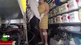 Secretly Recorded Couple Engages In Steamy Sex At Workplace