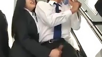 Vivid Video Of Asian Handjob On Public Bus