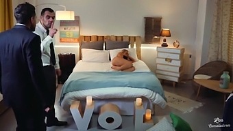 Christina Shine, Blonde Bombshell And Stepmother, Finds Comfort In A Steamy Spanish Threesome