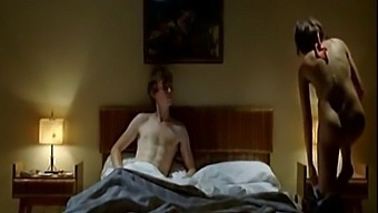 Teen And Mature Actors In A Movie-Like Scenario Involving A Mother And Son
