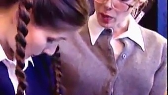 Young Teacher And Student Explore Lesbian Desires