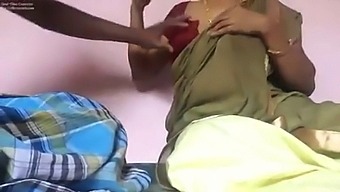 Amidst The Chaos, The Maid'S Breasts And Nipples Experience A Firm Squeeze From The Owner