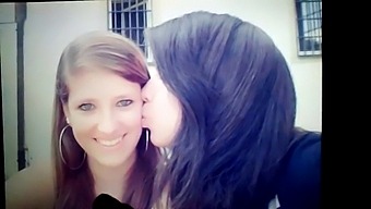 A Man Ejaculates During Lesbian Lovemaking