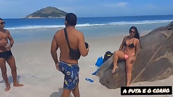 Black People Have A Steamy Beach Encounter During Photo Shoot