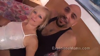 Blonde Amateur Gets Fucked By A Big Black Penis