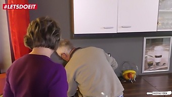 German Granny Gets Down And Dirty With Her Neighbor