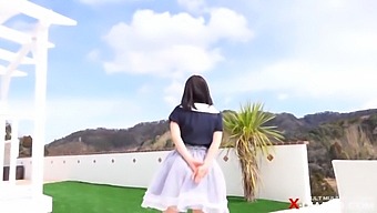 Sagara Akane'S Bouncing Breasts In A G-Milk Gravure Video