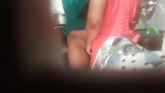 Stepdad Fucks Stepdaughter In The Kitchen While Making Food Part 3