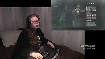 Stripping While Playing Resident Evil 2: Part 16