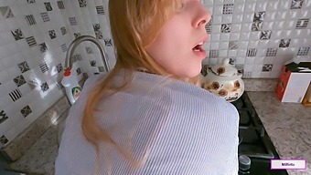 Russian Stepmom'S Intimate Encounter With Young Man