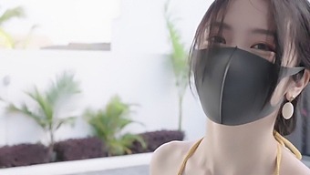 Asian Teen'S Wild Adventure In Point Of View
