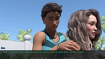 Stepmom Sam'S Sunbathing Session Turns Into A Steamy 3d Game