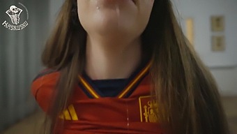 Pam'S Nude Body Helps Me Unwind During The Soccer Championship