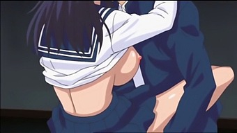 A Well-Endowed Sister With Large Breasts Gets Her Japanese-Style Vagina Vigorously Penetrated In A School Clinic