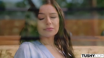 April'S Erotic Threesome With Double Penetration And Explosive Orgasm