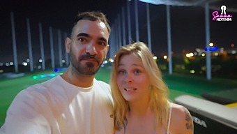 Amateur Couple'S Steamy Sexual Encounter After A Round Of Golf - Sammmnextdoor Date Night #25