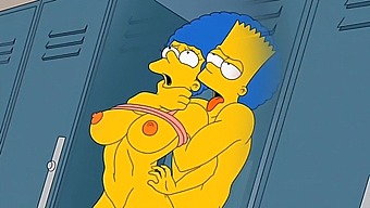 Marge, The Housewife, Experiences Intense Pleasure As She Receives Multiple Ejaculations In All Her Orifices