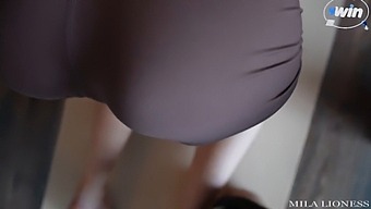 A Stunning Stepsister'S Yoga Session Turns Into A Wild Encounter With A Big Dick And A Lot Of Cum
