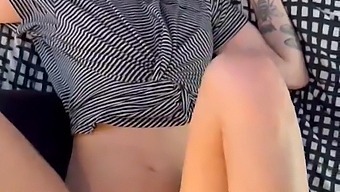 A White Amateur With A Petite Body Experiences Intense Pleasure From A 12-Inch Anaconda Monster Cock