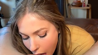 Handsjob And Cumshot On A Hot Teen'S Face
