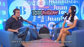 Beautiful Colombian Babe, Mayraoficial'S Solo Performance On The Sybian Machine - Juan Bustos Podcast