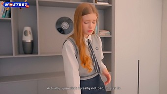 A School Principal Catches A Schoolgirl On A Webcam Site And Gives Her A Choice Between Expulsion And Rough Sex.