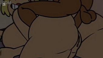 Anal, Oral, And Creampie Scenes In Animated Porn